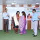 Welcoming Dr. Sumita Prabhakar, Chief Guest, at World Breastfeeding Week 2025 program
